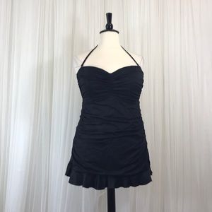 a.n.a 22w swimsuit with 50s inspired cut & style